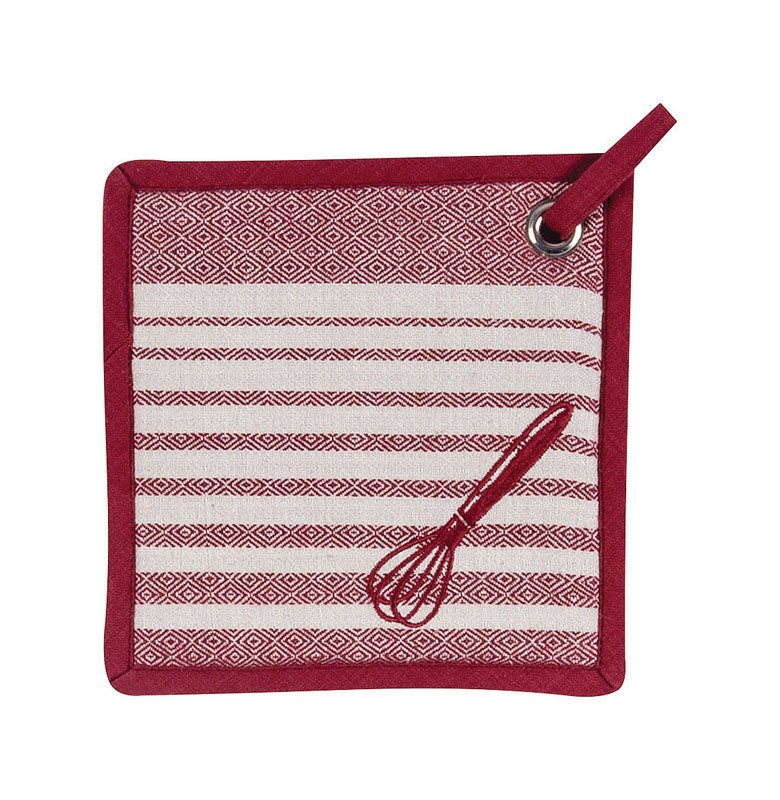 KAY DEE DESIGNS INC, Kay Dee Marsala Cotton Pot Holder (Pack of 6)