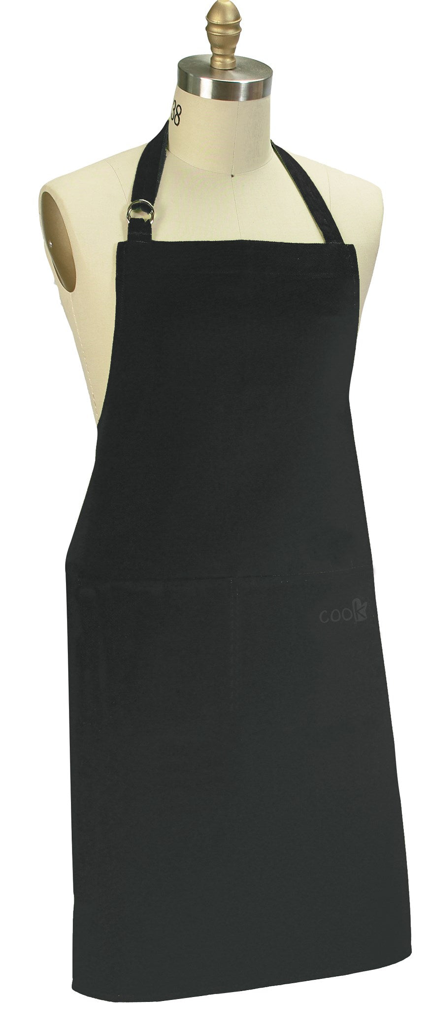 Kay Dee, Kay Dee R0781 Solid Black Apron