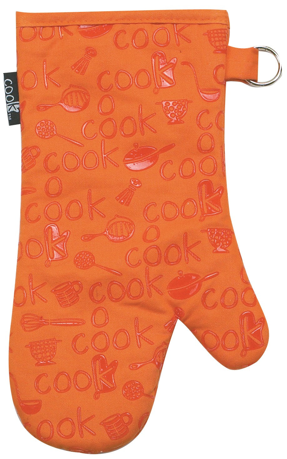 Kay Dee, Kay Dee R0825 Orange Silicone Embellished Oven Mitt (Pack of 3)