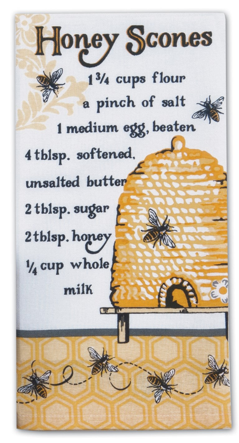 Kay Dee, Kay Dee R6253 26 X 26 Queen Bee Flour Sack Towel (Pack of 3)