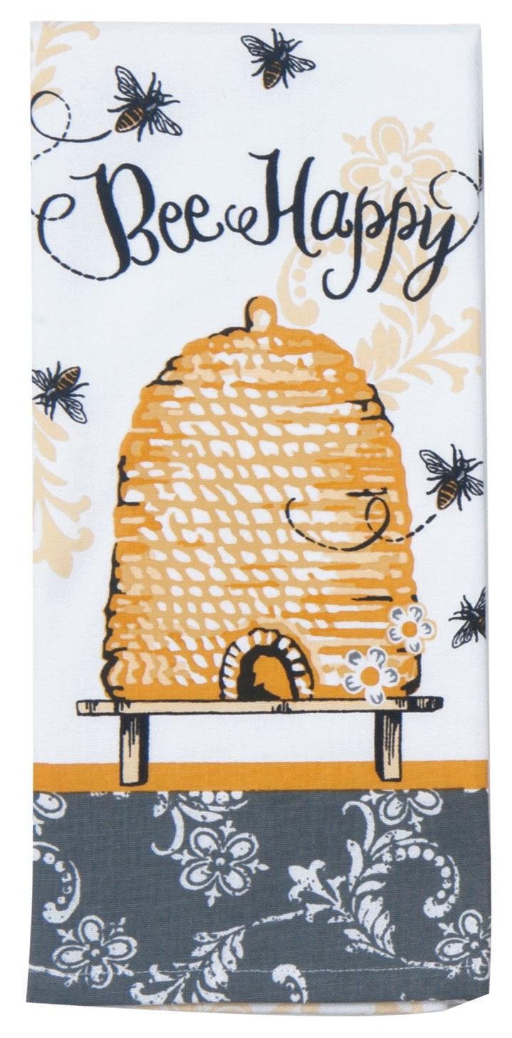 Kay Dee, Kay Dee R6254 18 X 28 Queen Bee Tea Towel (Pack of 6)