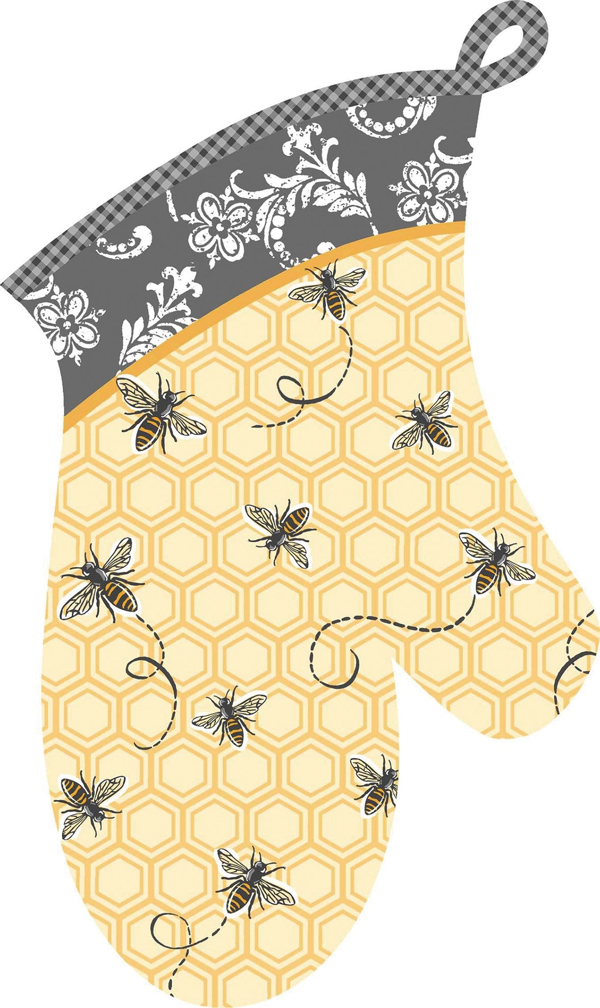 Kay Dee, Kay Dee R6255 8 X 13 Queen Bee Oven Mitt (Pack of 3)