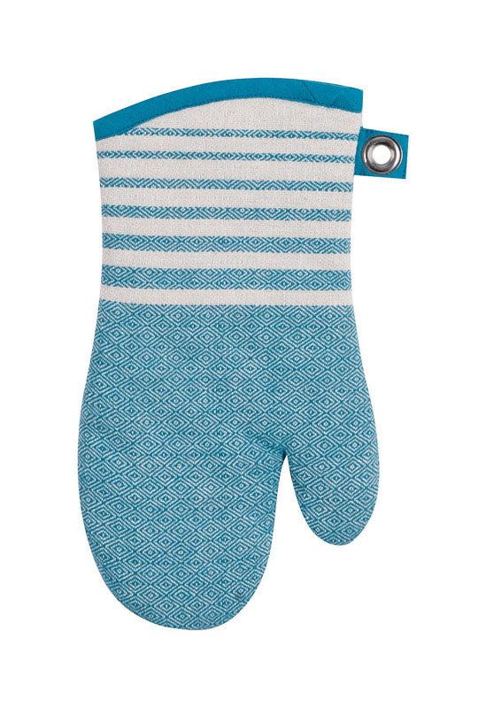 KAY DEE DESIGNS INC, Kay Dee Teal Cotton Oven Mitt (Pack of 3).