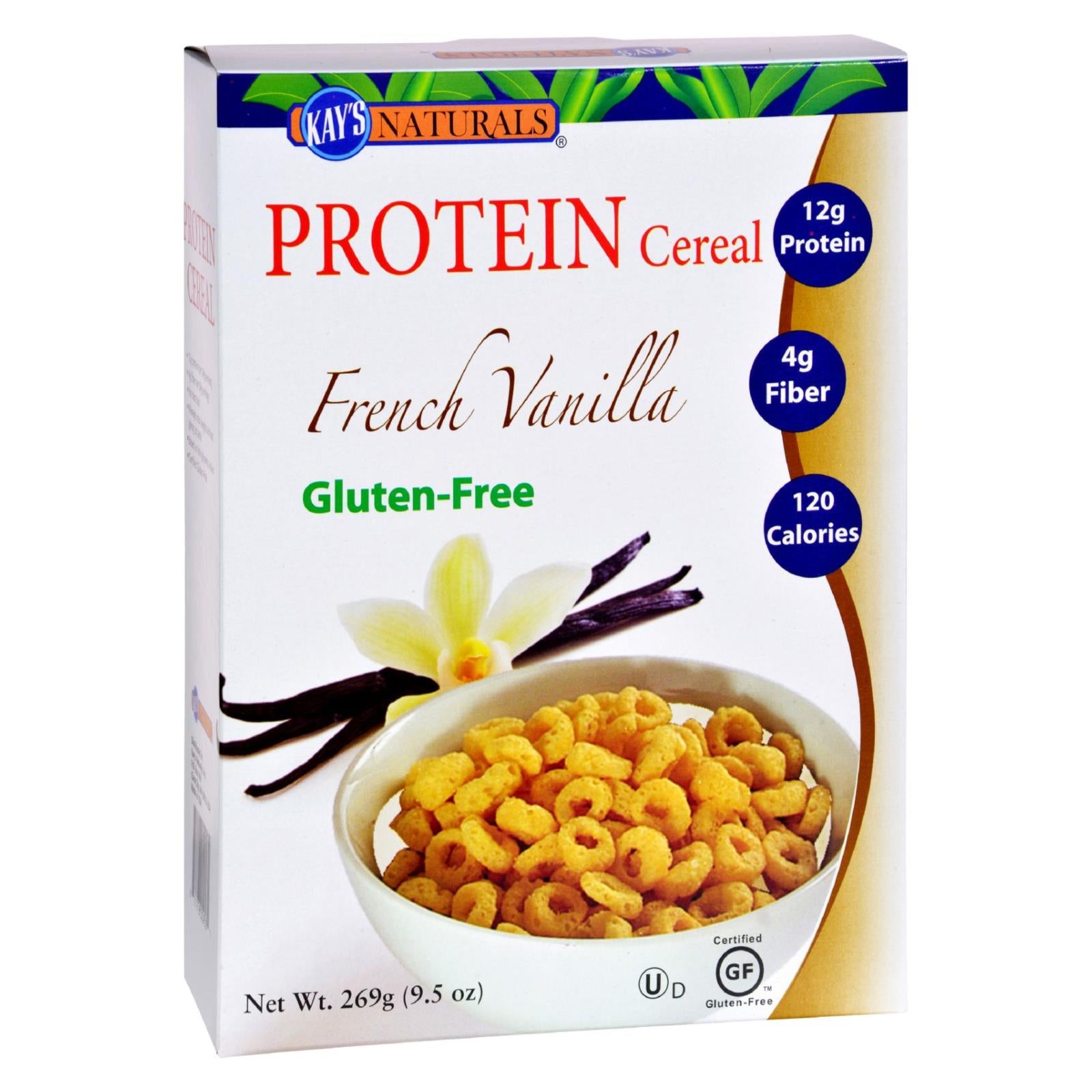 Kay'S Naturals, Kay's Naturals Better Balance Protein Cereal French Vanilla - 9.5 oz - Case of 6 (Pack of 6)