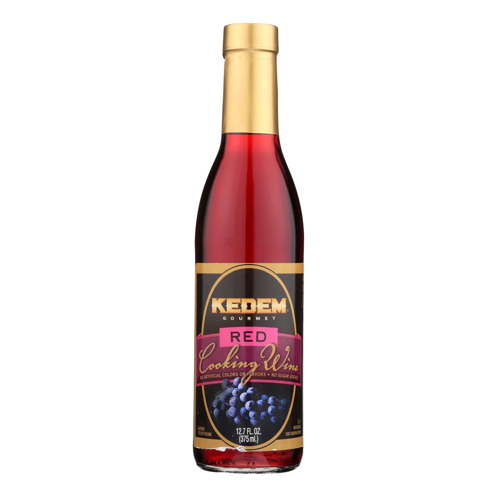 Kedem, Kedem Cooking Wine - Case of 12 - 12.7 Fl oz. (Pack of 12)