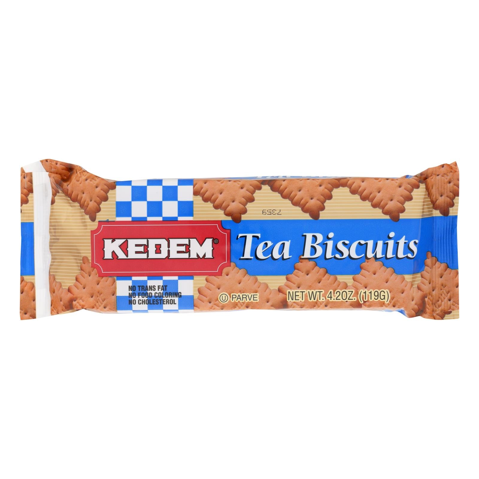 Kedem, Kedem Tea Biscuits - Plain - Case of 24 - 4.2 oz.