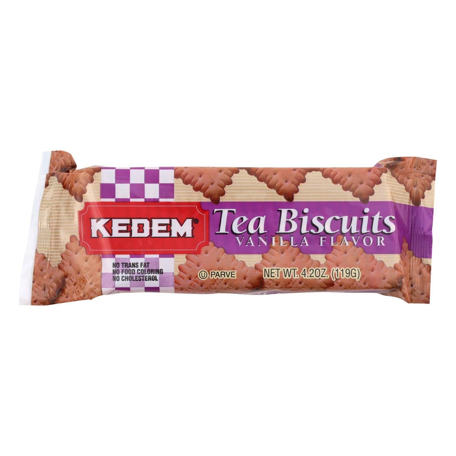 Kedem, Kedem Tea Biscuits - Vanilla - Case of 24 - 4.2 oz.