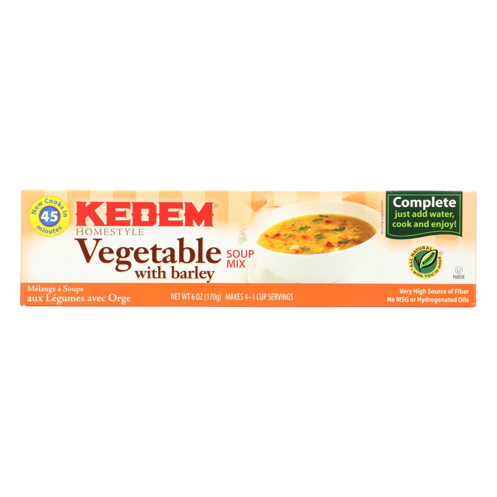 Kedem, Kedem Vegetable Soup Mix - Case of 24 - 6 oz.