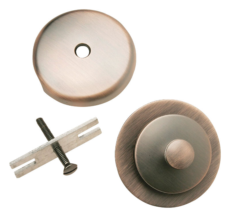 KEENEY HOLDINGS LLC, Keeney 1-Handle Venetian Bronze Lift N Turn Bath Drain Trim Kit