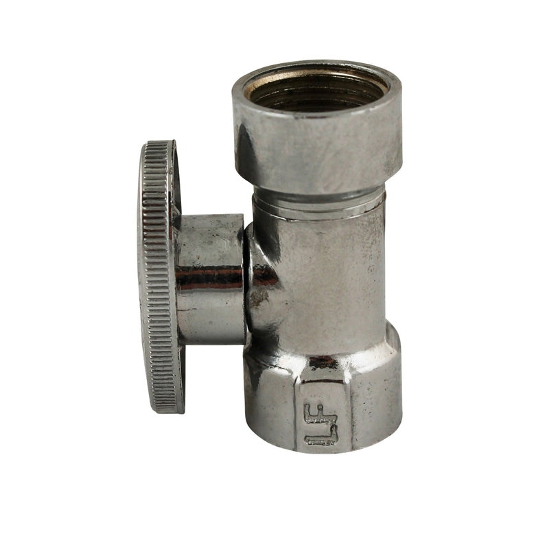 KEENEY HOLDINGS LLC, Keeney 1/2 in. FIP in. X 1/2 in. Brass Shut-Off Valve