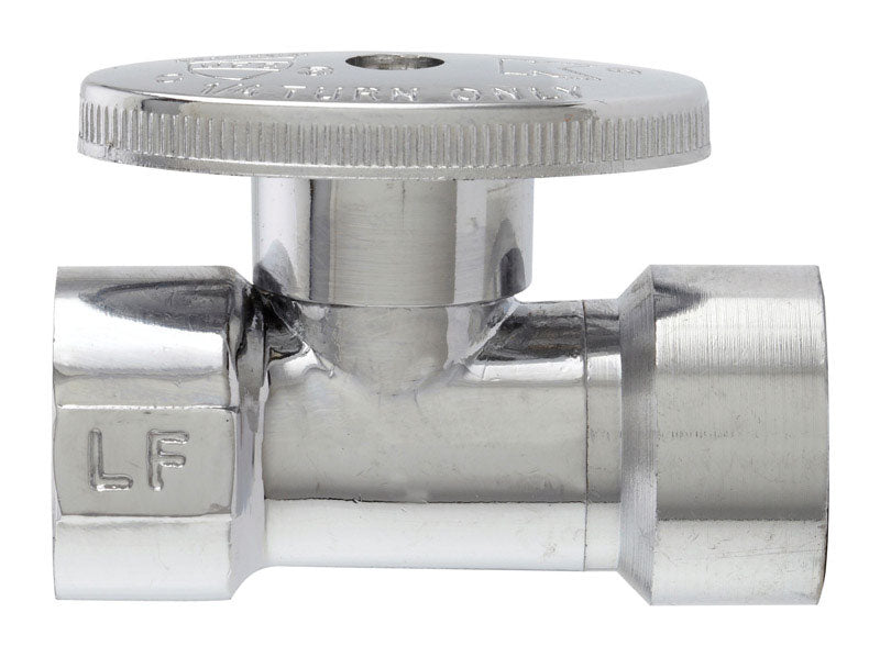 KEENEY HOLDINGS LLC, Keeney 1/2 in. FIP in. X 1/2 in. Brass Shut-Off Valve