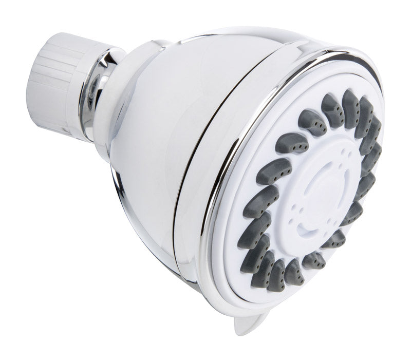 KEENEY HOLDINGS LLC, Keeney Stylewise Polished Chrome Plastic 3 settings Showerhead 1.8 gpm