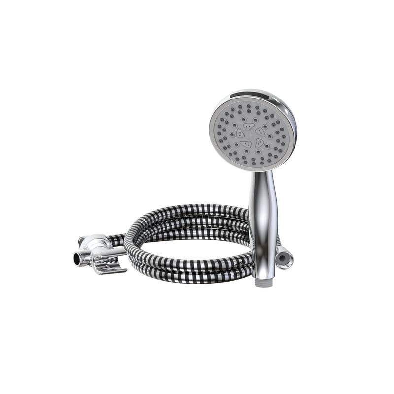 KEENEY HOLDINGS LLC, Keeney Stylewise Polished Chrome Plastic 5 settings Handheld Showerhead 1.8 gpm