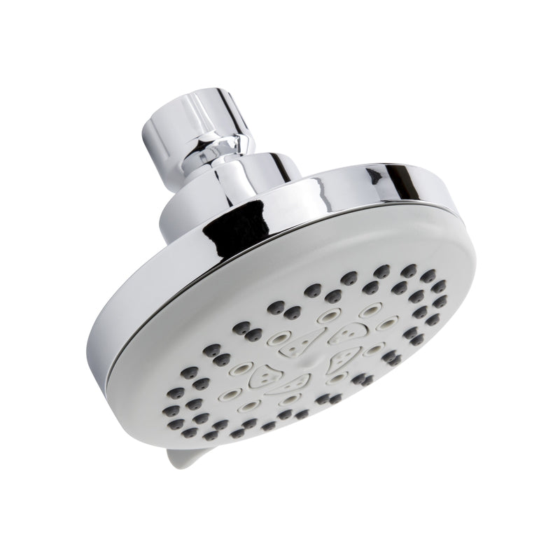 KEENEY HOLDINGS LLC, Keeney Stylewise Polished Chrome Plastic 5 settings Showerhead 1.8 gpm