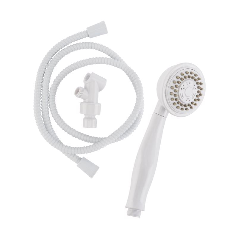 KEENEY HOLDINGS LLC, Keeney Stylewise White Plastic 3 settings Handheld Showerhead 1.8 gpm