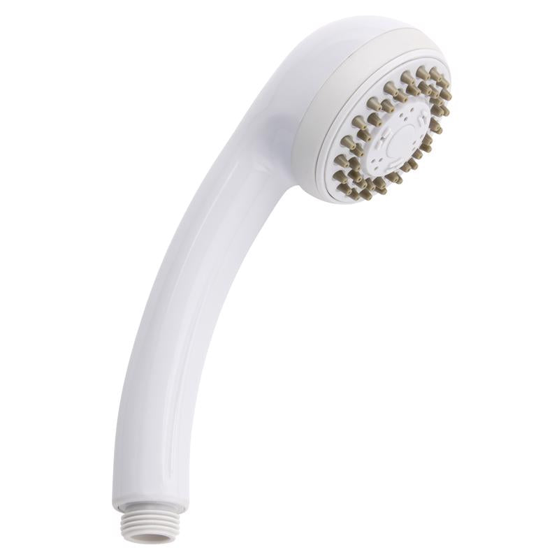 KEENEY HOLDINGS LLC, Keeney Stylewise White Plastic 3 settings Handheld Showerhead 1.8 gpm