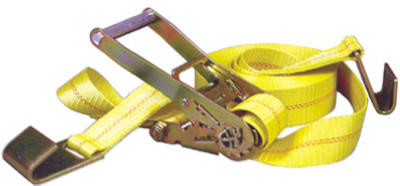 HAMPTON PRODUCTS INTERNATIONAL CORP, Keeper 2 in. W X 30 ft. L Yellow Tie Down Strap 3333 lb 1 pk