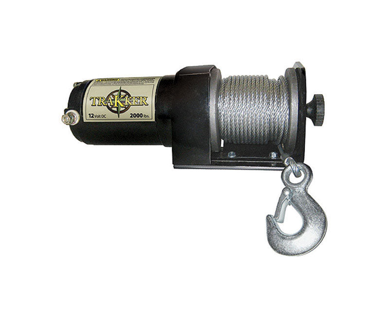 HAMPTON PRODUCTS INTERNATIONAL CORP, Keeper 50 ft. 2000 lb 1 HP Permanent Magnet Electric Automotive Winch