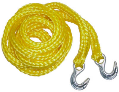 HAMPTON PRODUCTS INTERNATIONAL CORP, Keeper 5/8 in. W X 13 ft. L Yellow Tow Rope 3500 lb 1 pk