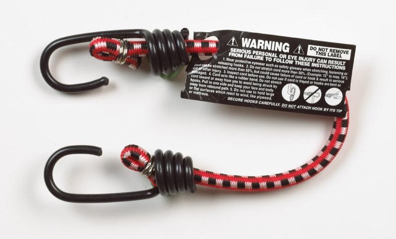 HAMPTON PRODUCTS INTERNATIONAL CORP, Keeper Assorted Bungee Cord 13 in. L x 0.315 in. 1 pk