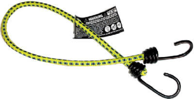 HAMPTON PRODUCTS INTERNATIONAL CORP, Keeper Assorted Bungee Cord 24 in. L x 0.315 in. 1 pk (Pack of 10)