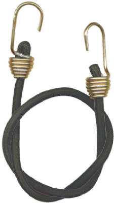 HAMPTON PRODUCTS INTERNATIONAL CORP, Keeper Black Bungee Cord 24 in. L x 0.374 in. 1 pk