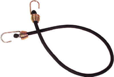 HAMPTON PRODUCTS INTERNATIONAL CORP, Keeper Black Bungee Cord 32 in. L x 0.374 in. 1 pk