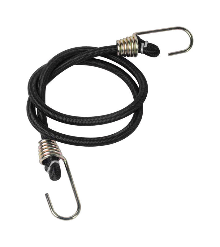 HAMPTON PRODUCTS INTERNATIONAL CORP, Keeper Black Bungee Cord 48 in. L x 0.374 in. 1 pk