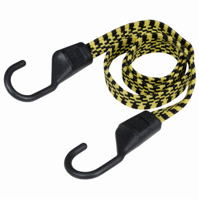 HAMPTON PRODUCTS INTERNATIONAL CORP, Keeper Black/Yellow Flat Bungee Cord 48 in. L X 0.14 in. 1 pk