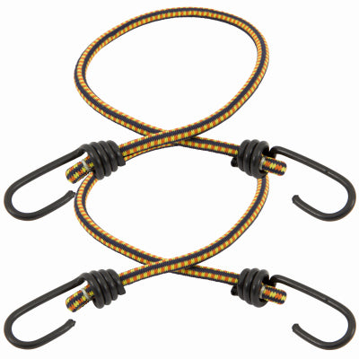 HAMPTON PRODUCTS INTERNATIONAL CORP, Keeper Performance Engineered Multicolored Bungee Cord 24 in. L X 3/8 in. 2 pk