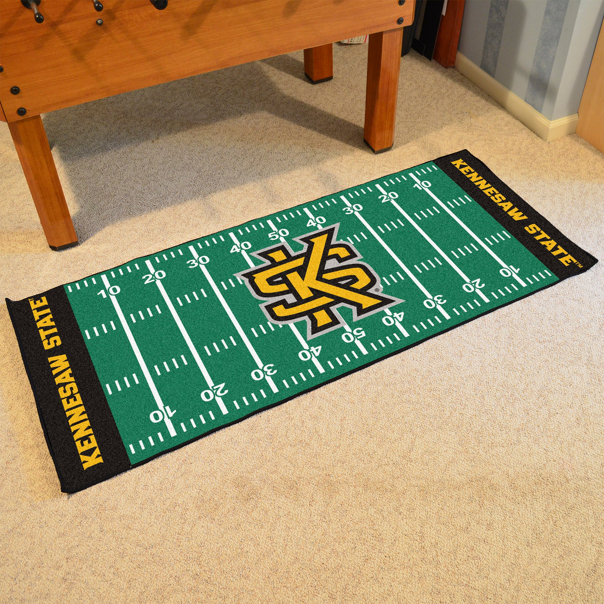 FANMATS, Kennesaw State University Field Runner Mat - 30in. x 72in.