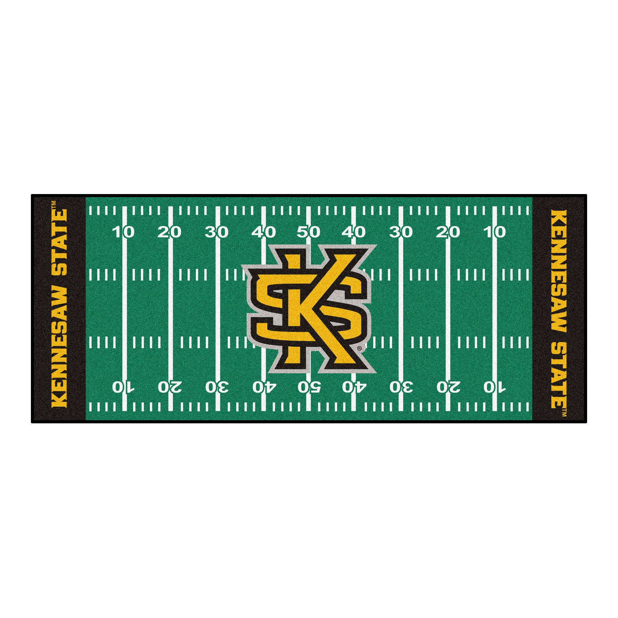 FANMATS, Kennesaw State University Field Runner Mat - 30in. x 72in.