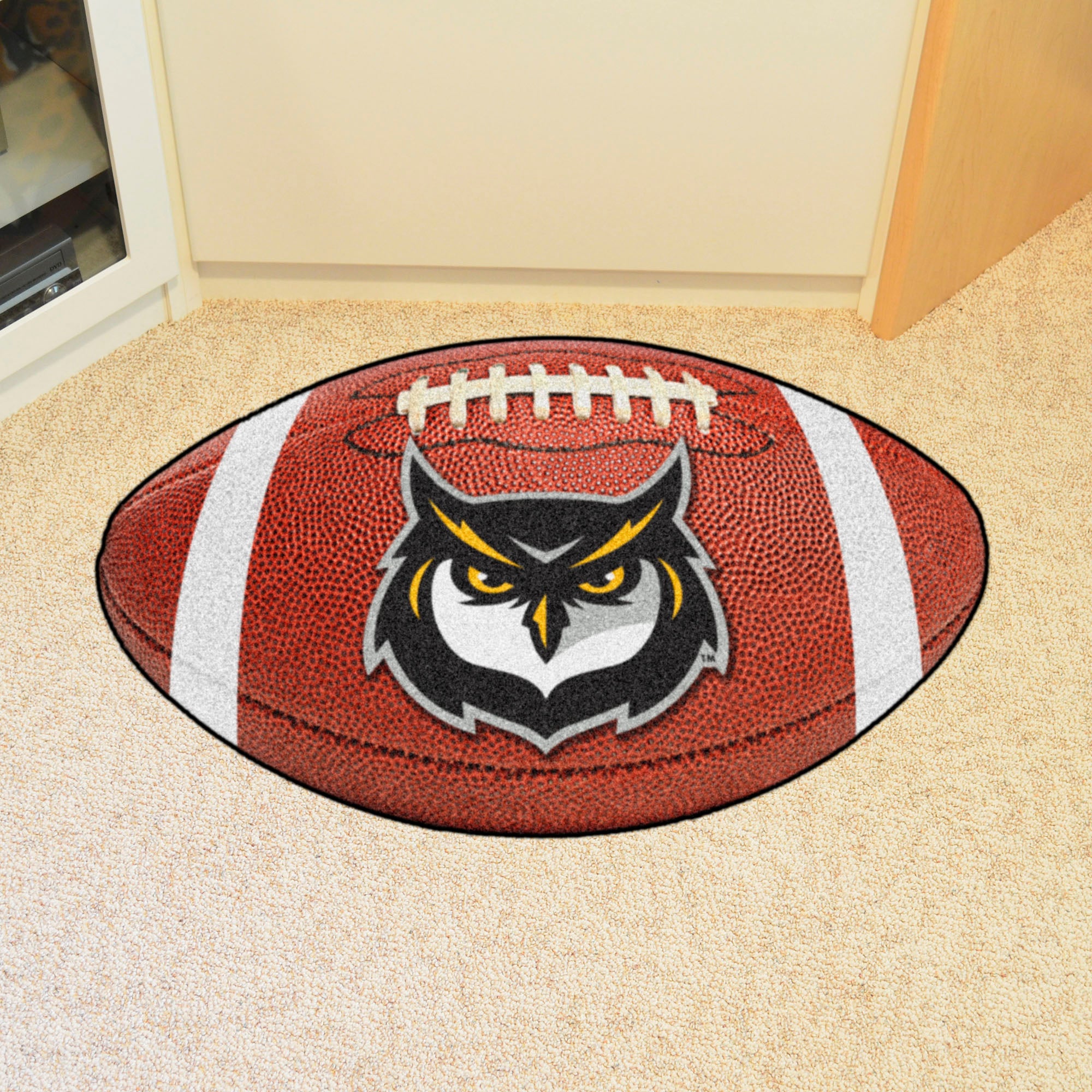 FANMATS, Kennesaw State University Owls Football Rug - 20.5in. x 32.5in.