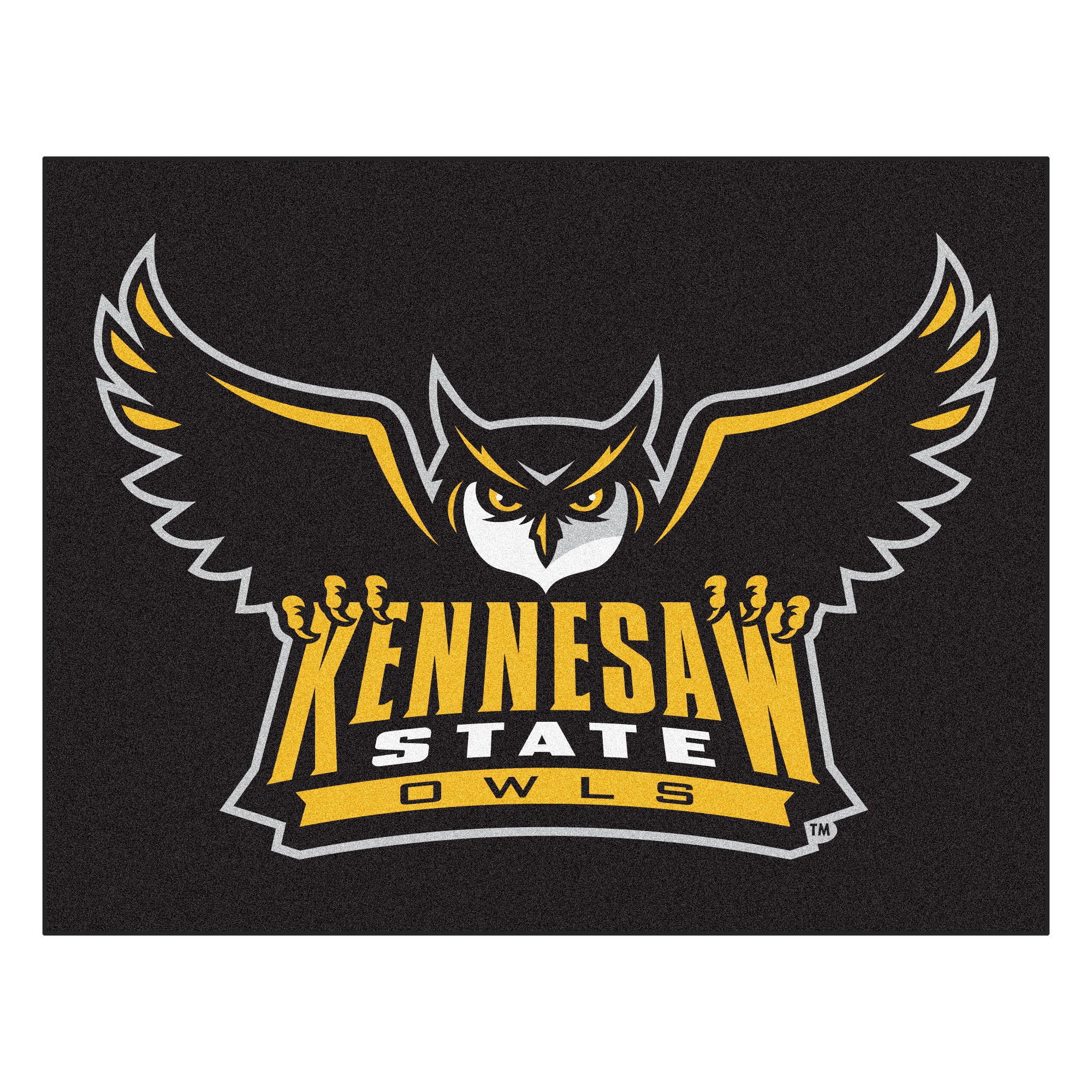 FANMATS, Kennesaw State University Owls Rug - 34 in. x 42.5 in.