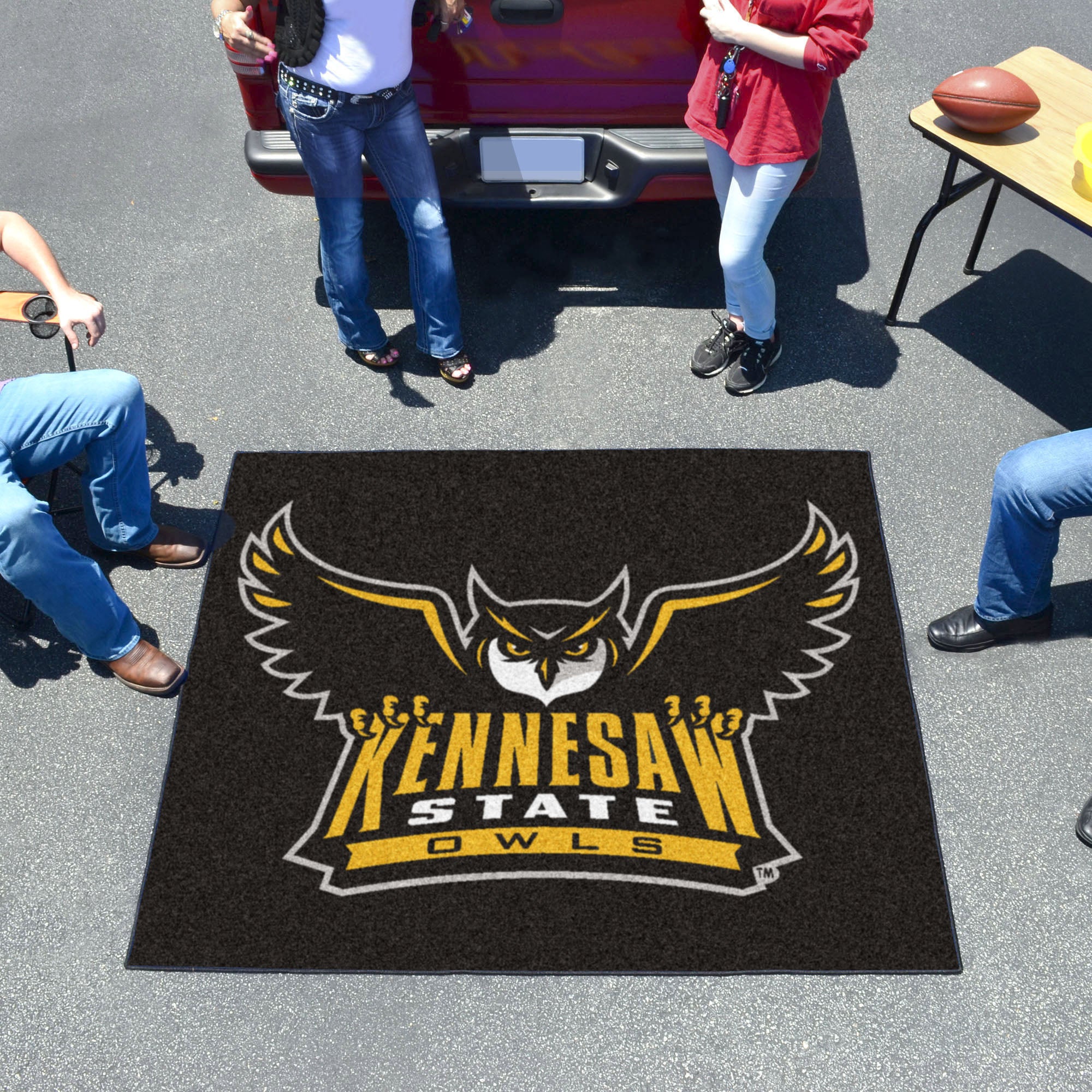 FANMATS, Kennesaw State University Owls Rug - 5ft. x 6ft.