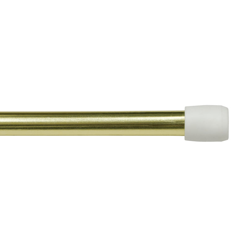 KENNEY MANUFACTURING COMPANY, Kenney Brass Gold Tension Rod 28 in. L X 48 in. L