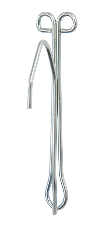 KENNEY MANUFACTURING COMPANY, Kenney Chrome Silver Pin On Hook 3 in. L