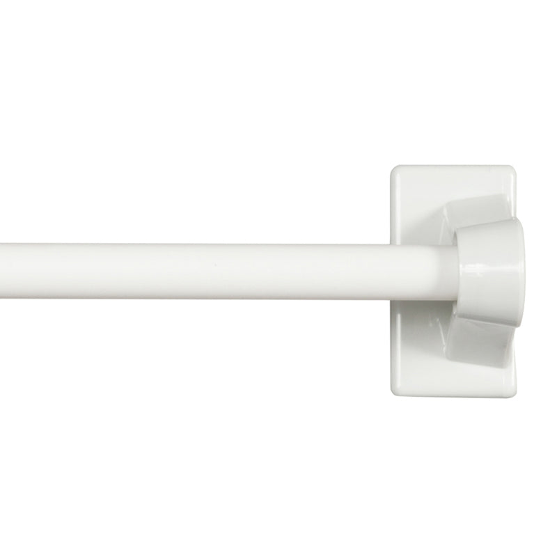 KENNEY MANUFACTURING COMPANY, Kenney White Cafe Rod 8 in. L X 14 in. L