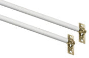 KENNEY MANUFACTURING COMPANY, Kenney White Curtain Rod 11 in. L X 19 in. L