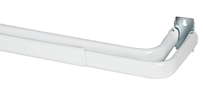 KENNEY MANUFACTURING COMPANY, Kenney White Curtain Rod 28 in. L X 46 in. L