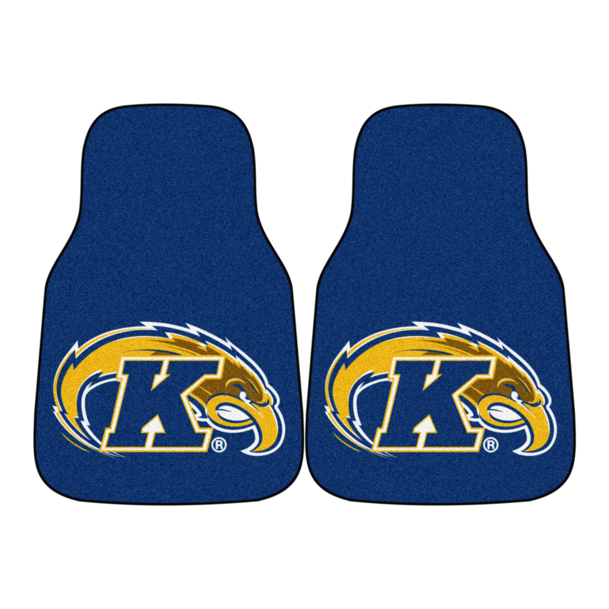 FANMATS, Kent State University Carpet Car Mat Set - 2 Pieces