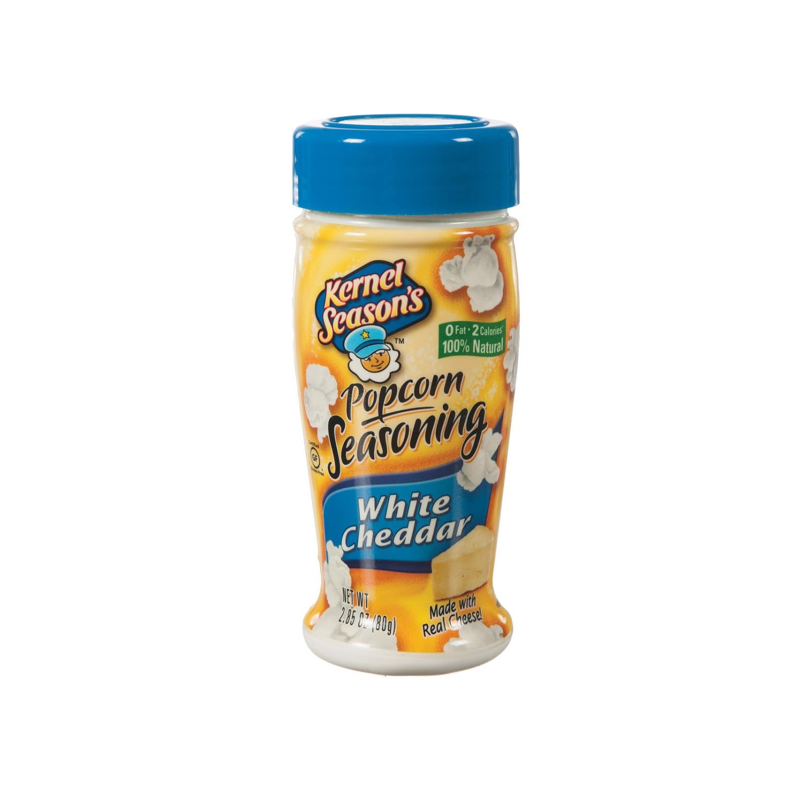 Kernel Seasons, Kernel Seasons Popcorn Seasoning - White Cheddar - Case of 6 - 2.85 oz. (Pack of 6)