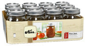 Kerr, Kerr 00503 1 Pint Regular Mouth Canning Jars 12 Count