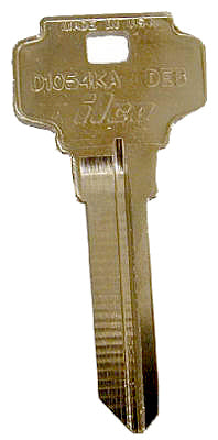 Kaba Ilco Corp, Key Blank For Dexter Lockset, 5 Pin (Pack of 10)