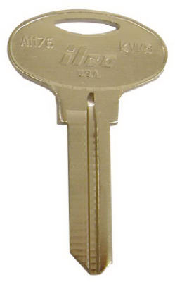 Kaba Ilco Corp, Key Blank For Kwikset Lockset, Heavy-Duty, 6-Pin (Pack of 10)