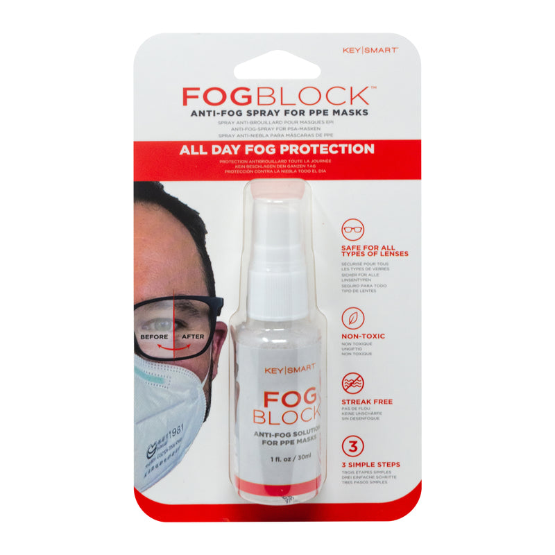 KEYSMART LLC, KeySmart FogBlock Anti-Fog Liquid 1 oz (Pack of 6)