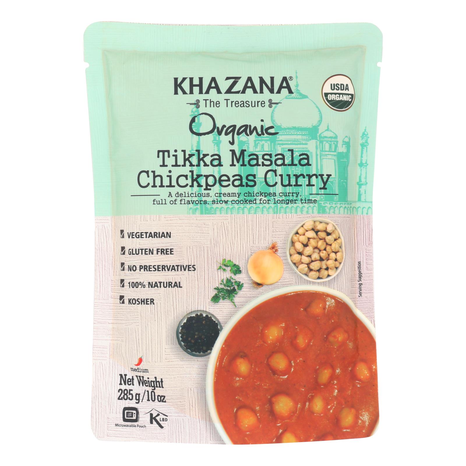 Khazana, Khazana - Rth Tika Masala Chkpe - Case of 6 - 10 OZ (Pack of 6)