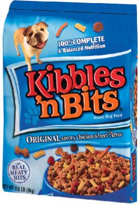 Jm Smucker Retail Sales, Kibbles 'N Bits Dog Food, 17-Lbs.