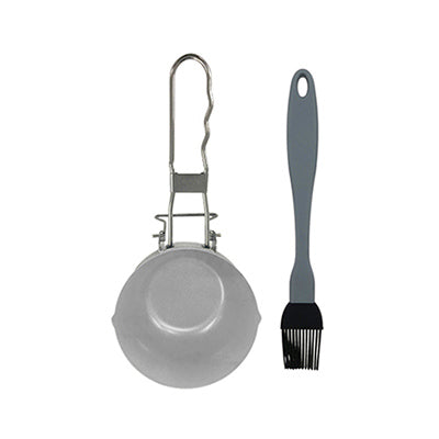 Grill Zone, Kickstand Sauce Pot & Silicone Baster