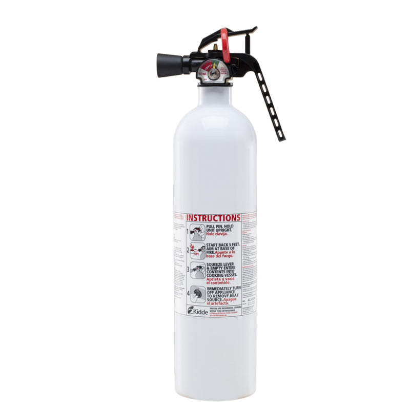 WALTER KIDDE PORTABLE EQUIPMENT INC, Kidde 2.5 lb Fire Extinguisher For Kitchen US Coast Guard Agency Approval